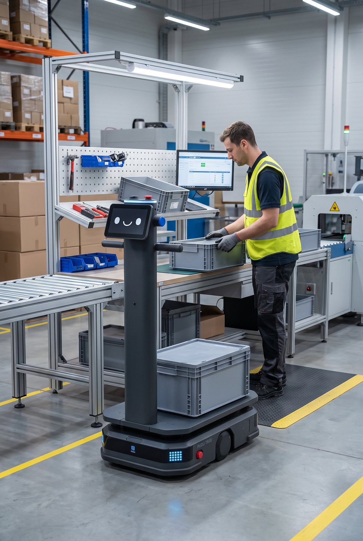 Approvisionnement de lignes et racks